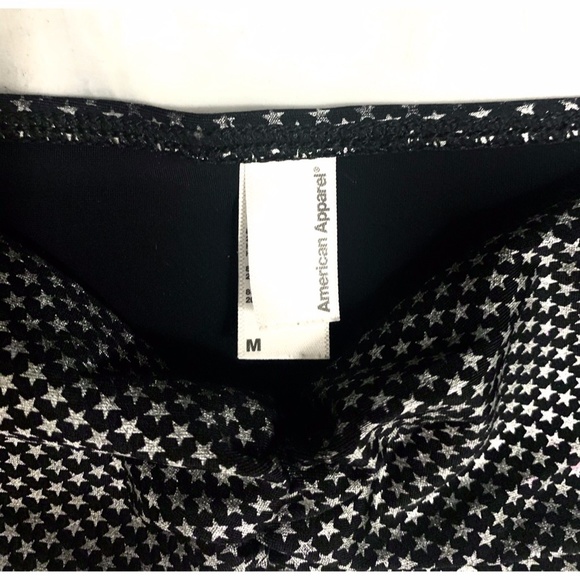 AMERICAN APPAREL - STARRY STRAPLESS BANDEAU (Medium) ⭐️✨👙💫🪩 - Picture 2 of 4